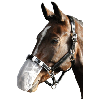 Harrys Horse Nüsternschutz Nasennetz mit UV-Schutz weiß
