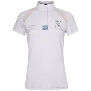 HV Polo Shirt Landon Turniershirt Damen Kurzarm weiß Pro Kollektion M