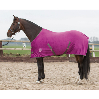 Harrys Horse Fleecedecke mit Kreuzgurt baton rouge 165 cm